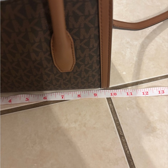 Michael Kors Brown and Tan Crossbody Bag - Picture 7 of 8